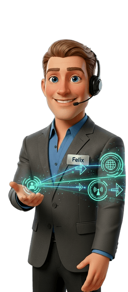 Empfang & Intelligente Weiterleitung